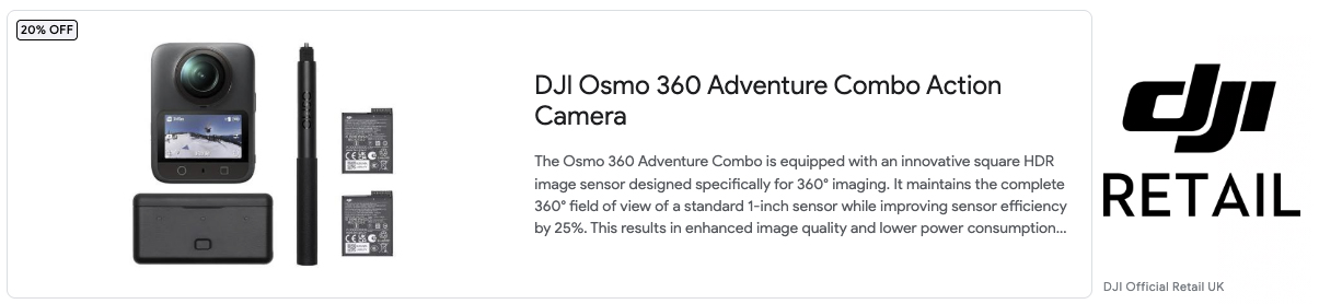 DJI Osmo 360