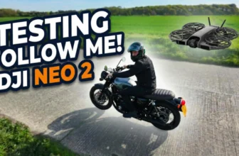 Can the DJI Neo 2 Keep Up? | Triumph Bonneville T120 Black First Ride