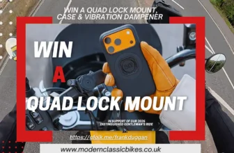 Win A Quad Lock Mount, Case & Vibration Dampener