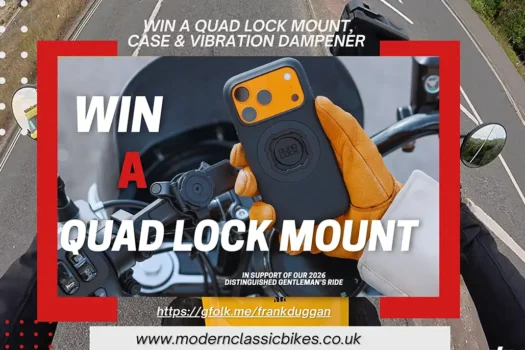 Win A Quad Lock Mount, Case &Amp; Vibration Dampener