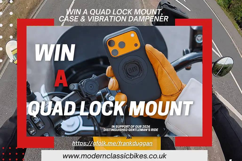 Win A Quad Lock Mount, Case &Amp; Vibration Dampener 1 Win A Quad Lock Mount, Case &Amp; Vibration Dampener