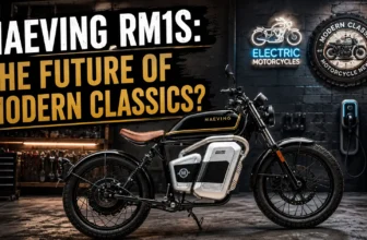 Maeving Rm1s | Britain's Stylish Electric Modern Classic Motorcycle