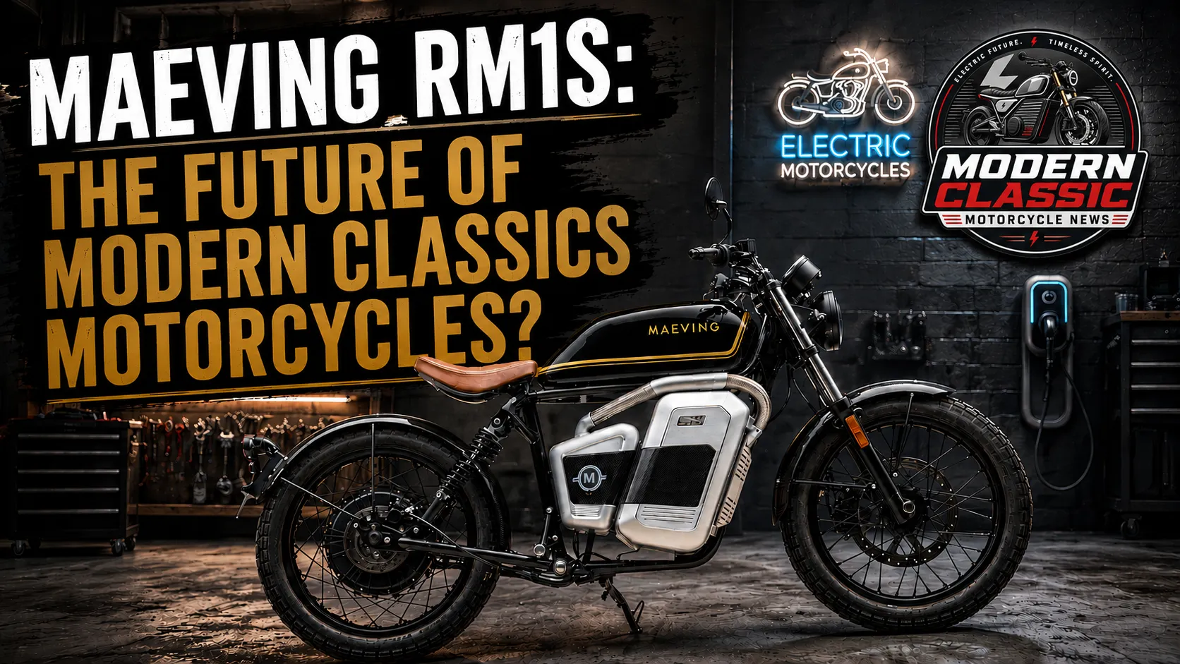 The Maeving Rm1S - The Future Of Modern Classic Motorcycles? - Watch Now 1 The Maeving Rm1S - The Future Of Modern Classic Motorcycles? - Watch Now