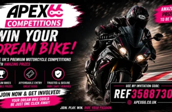 Win Your Dream Motorcycle With Apex66 Competitions