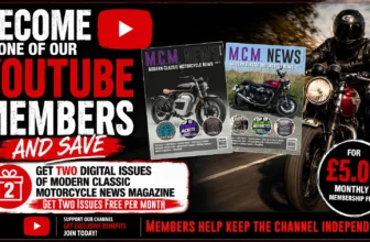 Join The Modern Classic Motorcycle News Youtube Membership And Get Two Digital Magazine Issues Free
