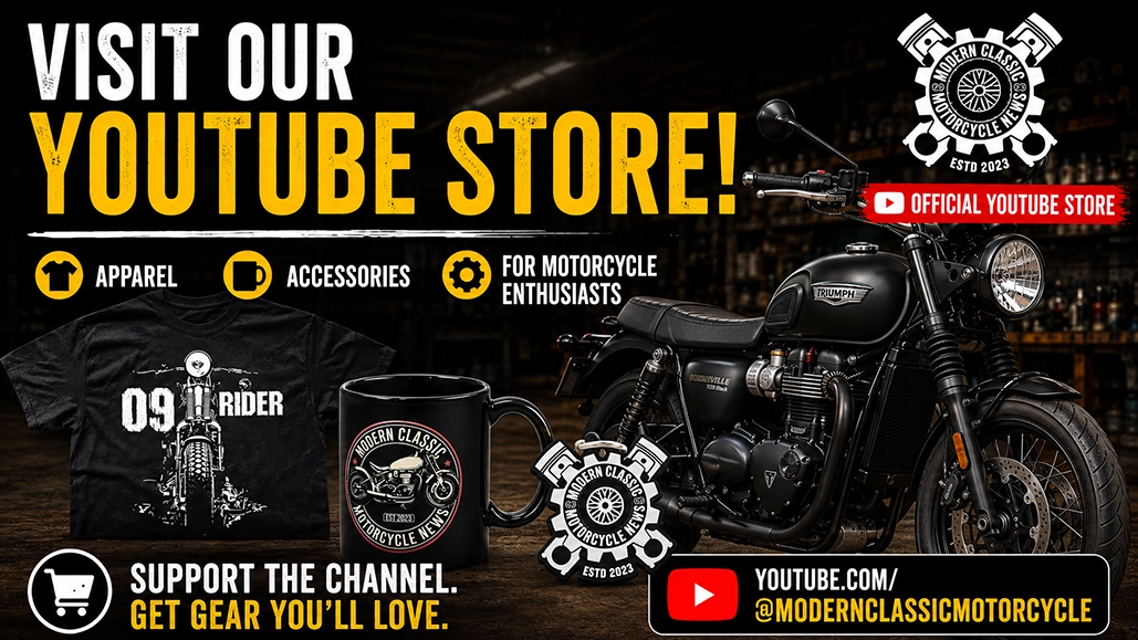 Visit The Official Modern Classic Motorcycle News Youtube Store 1 Visit The Official Modern Classic Motorcycle News Youtube Store