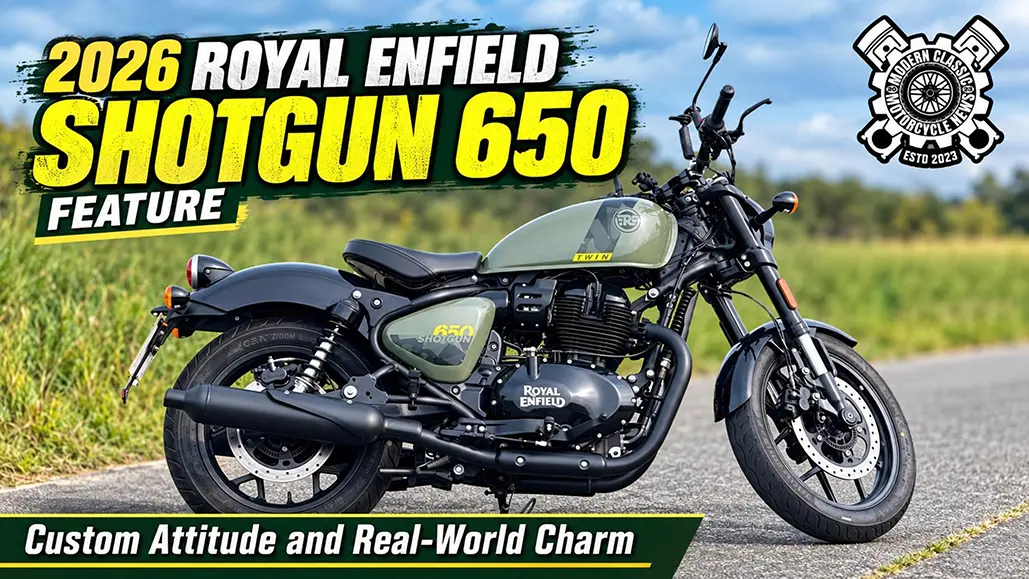 2026 Royal Enfield Shotgun 650 Feature | Custom Attitude &Amp; Real-World Charm | Watch It On Our Youtube Channel