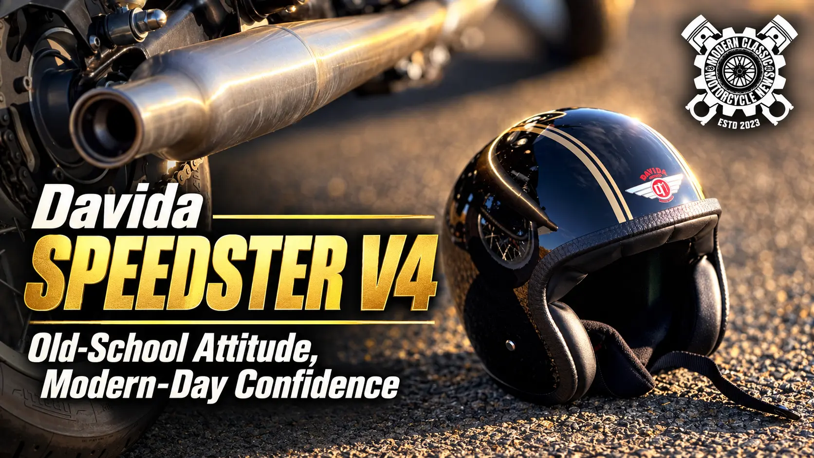 Davida Speedster V4 Review | Old-School Attitude, Modern-Day Confidence | Watch It On Our Youtube Channel 1 Davida Speedster V4 Review | Old-School Attitude, Modern-Day Confidence | Watch It On Our Youtube Channel