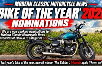 Modern Classic Motorcycle News - 'bike Of The Year' 2026 - Nominations