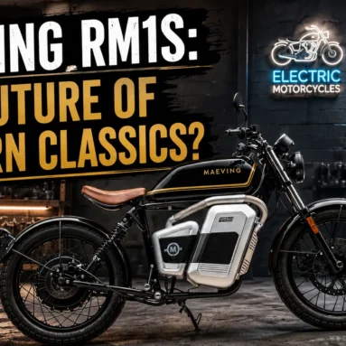Maeving RM1S | Britain’s Stylish Electric Modern Classic Motorcycle