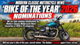 Modern Classic Motorcycle News – ‘Bike of the Year’ 2026 – Nominations