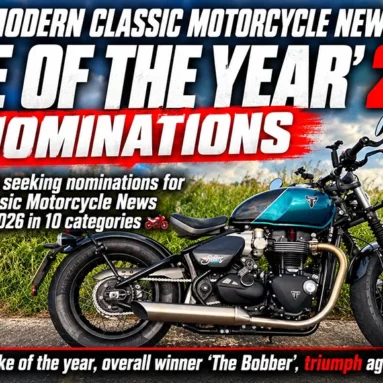 Modern Classic Motorcycle News – ‘Bike of the Year’ 2026 – Nominations