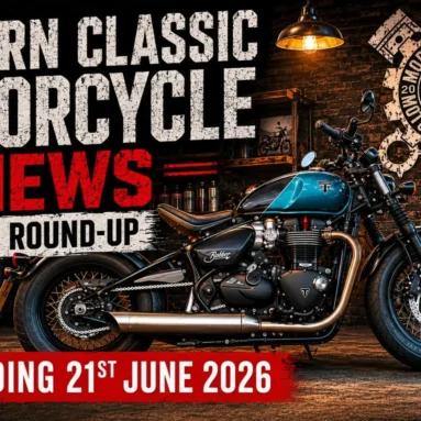 Modern Classic Motorcycle News Roundup: Top Bike Stories This Week | June 21, 2026