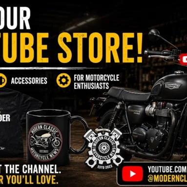 Visit the Official Modern Classic Motorcycle News YouTube Store