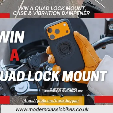 Win a Quad Lock Mount, Case & Vibration Dampener