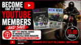 Join the Modern Classic Motorcycle News YouTube Membership and Get Two Digital Magazine Issues Free